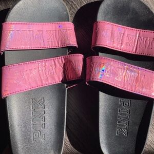 Pink Slide Sandals